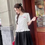 Áo Sochu chấm bi